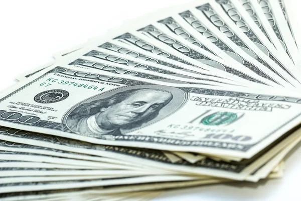 100 dolar faturaları fan yığını