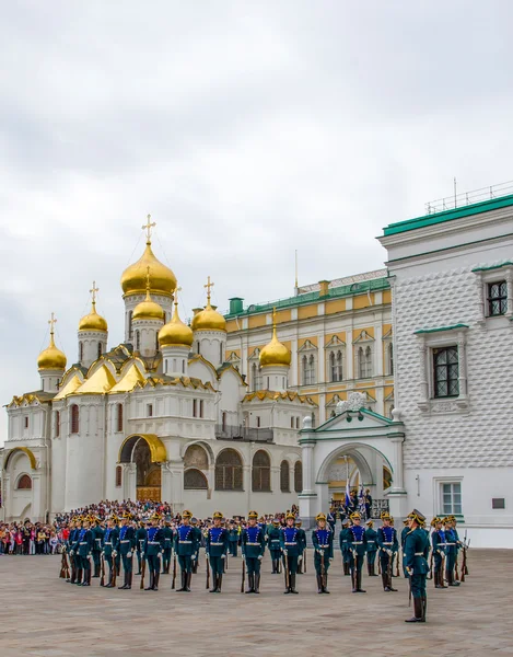 Soldats du régiment du Kremlin — Photo