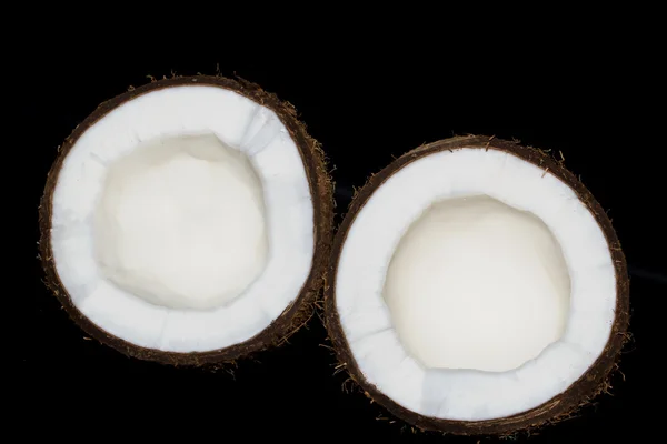 Knäckt kokos — Stockfoto