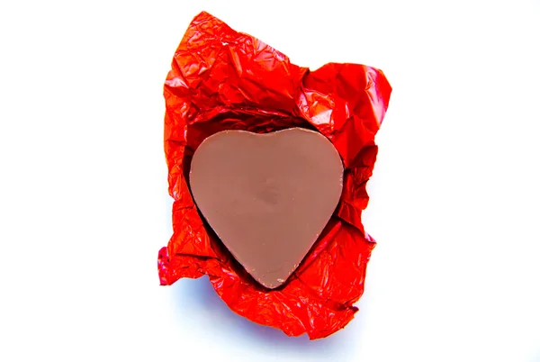 Corazones de chocolate — Foto de Stock