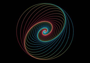 çok renkli soyut arkaplan, dijital resimleme