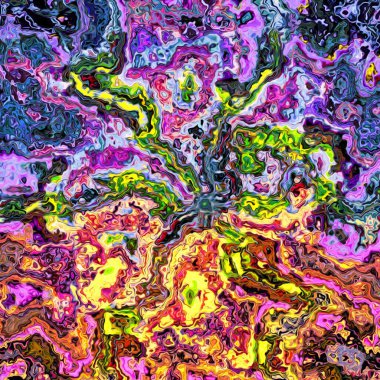 Çok renkli soyut arkaplan, doku ve desen, dijital illüstrasyon