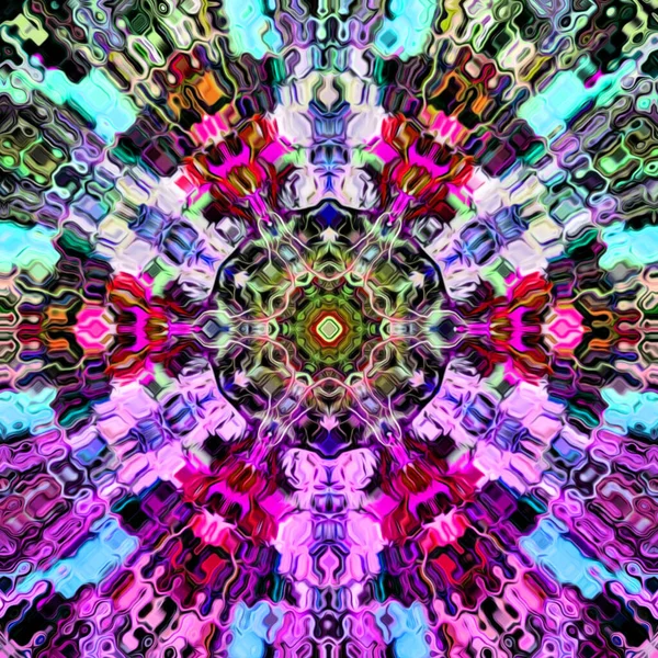 Разноцветный Абстрактный Фон Текстура Рисунок Цифровая Иллюстрация — стоковое фото