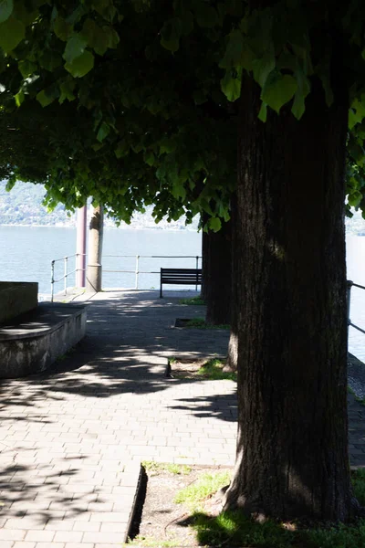 Foto Del Lago Verbania Piemonte — Foto Stock