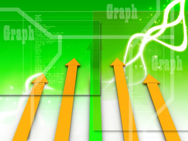 Gráfico de negocios —  Fotos de Stock