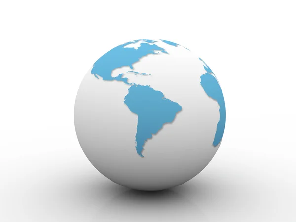 A high quality 3d earth — Stock Photo, Image