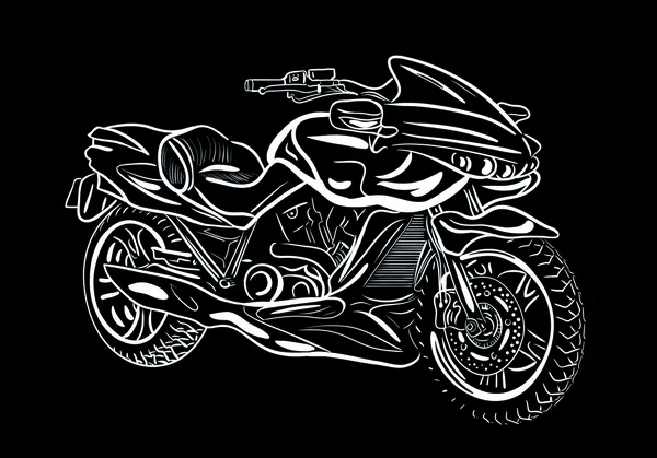 Мотоцикл 2 — стоковый вектор