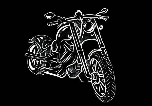 Fahrrad-Harley — Stockvektor