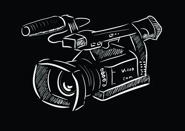 Video cameraŒ — Stock Vector