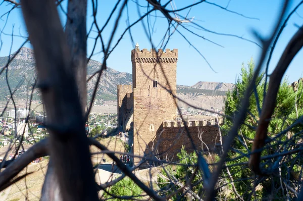 Sudaksky fortress — Stock Photo, Image