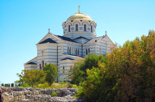 The Vladimir cathedral, the Crimea, Ukraine — Stock Photo, Image