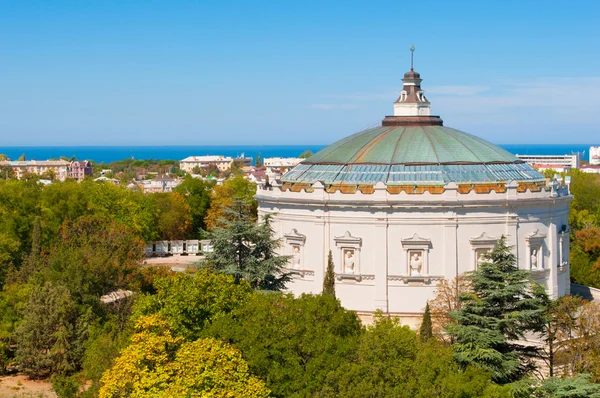 Panorama der Verteidigung von Sewastopol — Stockfoto