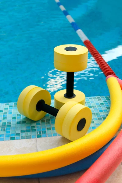 Attrezzature per acquagym — Foto Stock