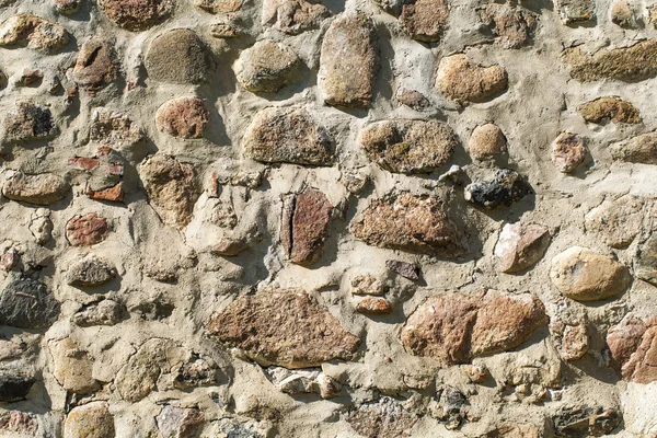 Muralla de piedra medieval castillo — Foto de Stock