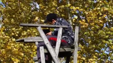 çocuk ormanda Bölüm 2 hiking