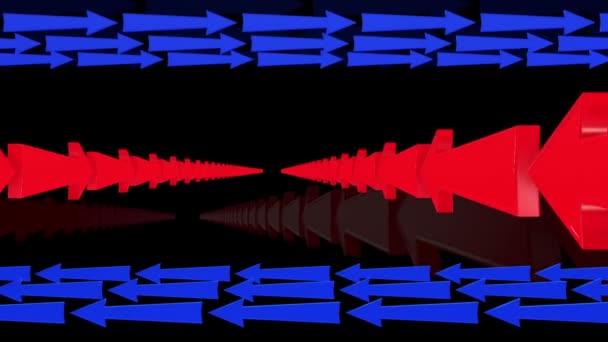 Стрілка фону — стокове відео