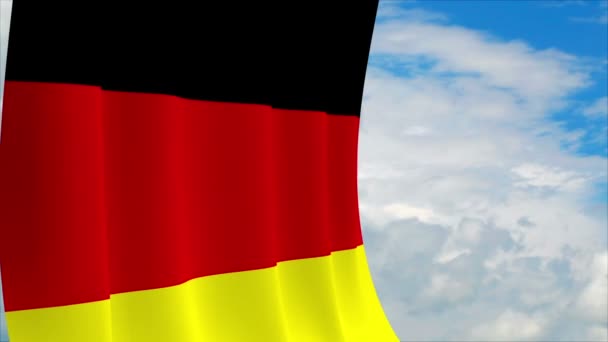 德国国旗 — 图库视频影像
