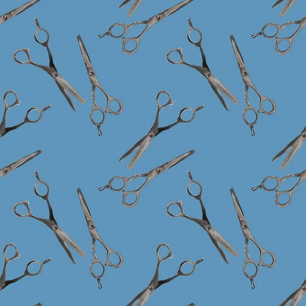 Kuaför makasıyla desen