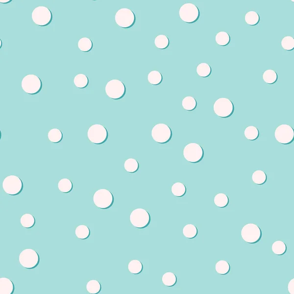 Blue Pattern White Dots — Stock Photo, Image