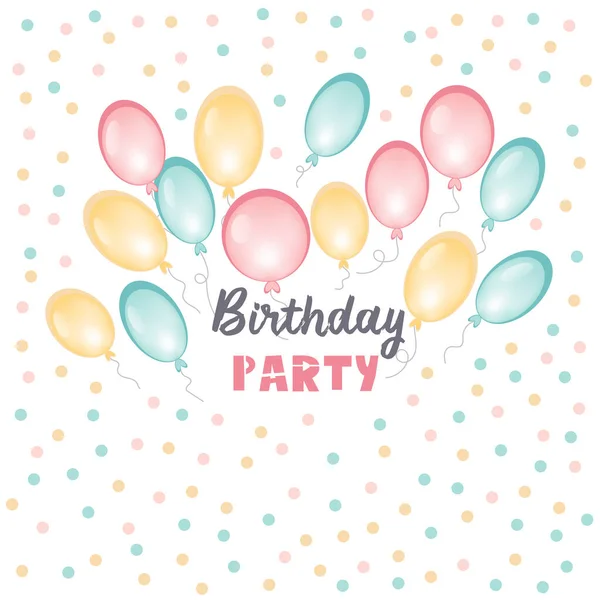 Güzel bir doğum günü posteri.