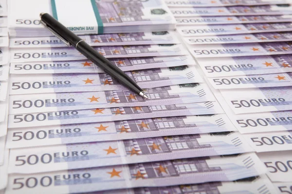 Billetes de quinientos euros —  Fotos de Stock