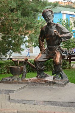 roman santa shchukar kahramanı bir anıt m. sholokhov