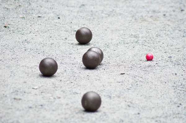 Petanque. — Fotografia de Stock