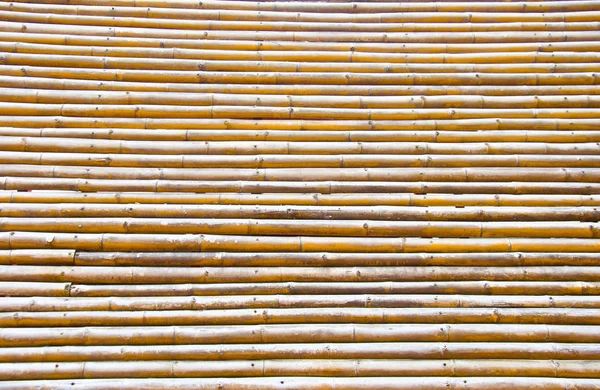 Gamla bambu vägg — Stockfoto