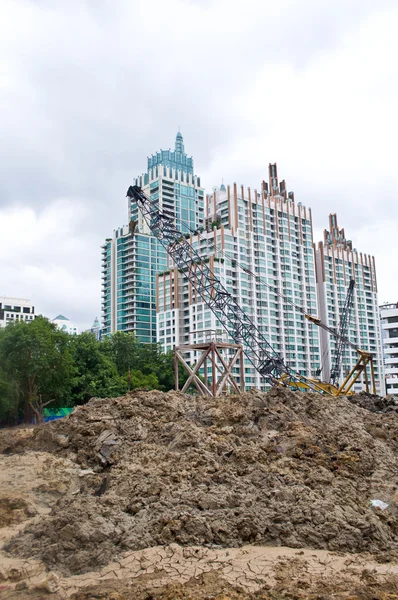 Guindaste para construção — Fotografia de Stock