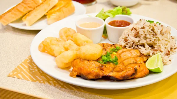 Bife de frango — Fotografia de Stock