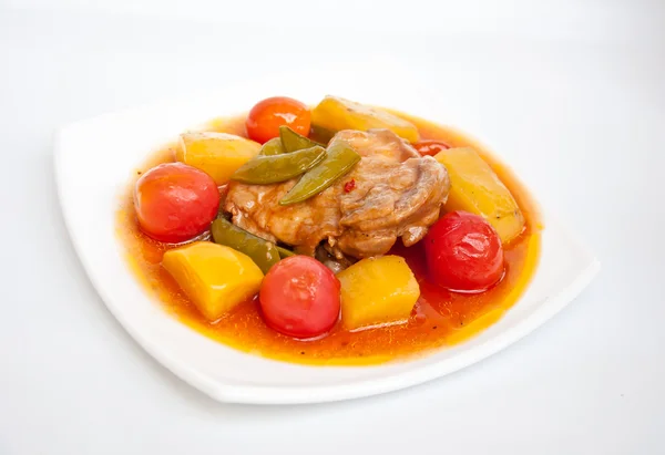 Chicken stew — Stock Photo, Image