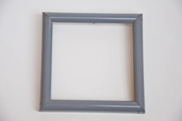 Blue blank frame — Zdjęcie stockowe