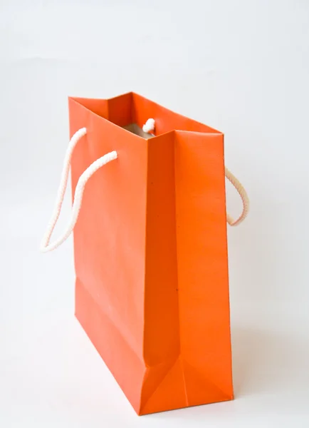 Orangene Tasche — Stockfoto