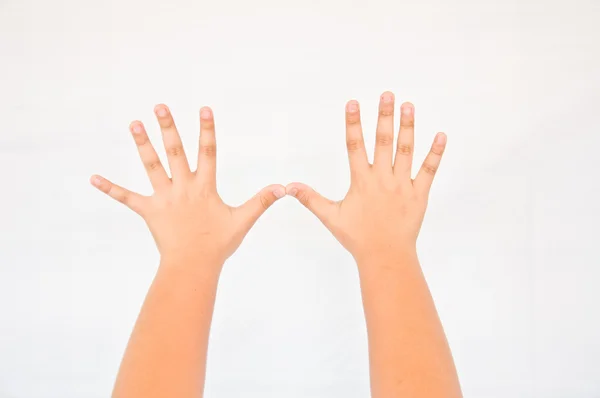 Finger from children hand — Stock Photo, Image