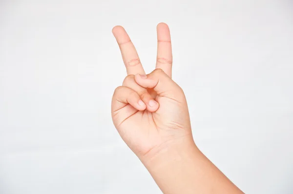 Zwei Finger — Stockfoto