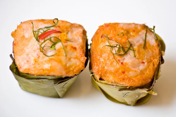 Cozinha tailandesa chamada de comida HORMOK — Fotografia de Stock