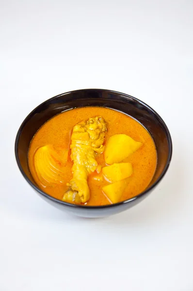 Comida tailandesa chamada kaeng mussamun kai — Fotografia de Stock