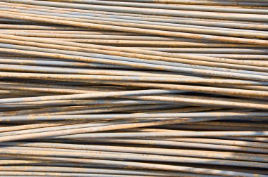 çubuk steel üzerinde pas