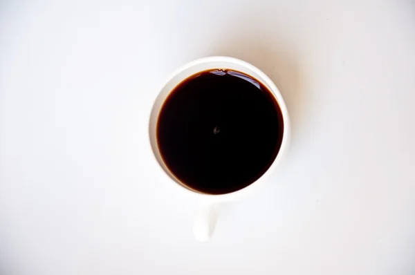 Svart kaffe — Stockfoto