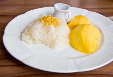 stricky pilav mango ile