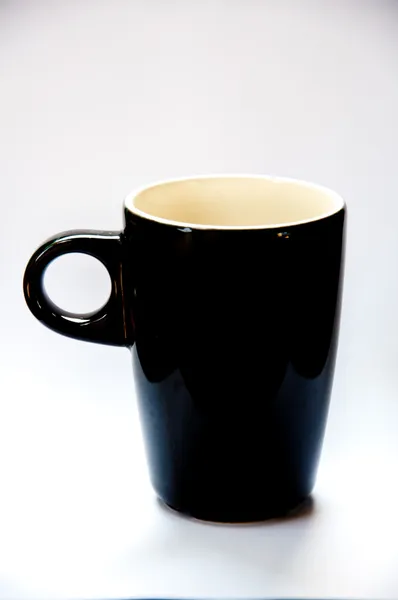 Black cup — Stock Photo, Image