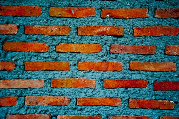 Nuevo muro de ladrillo — Foto de Stock