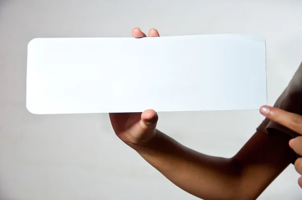 Papel em branco — Fotografia de Stock