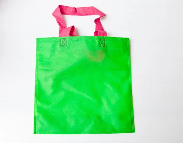 Grüne Tasche — Stockfoto