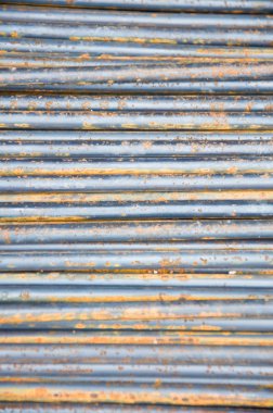 çubuk steel üzerinde pas