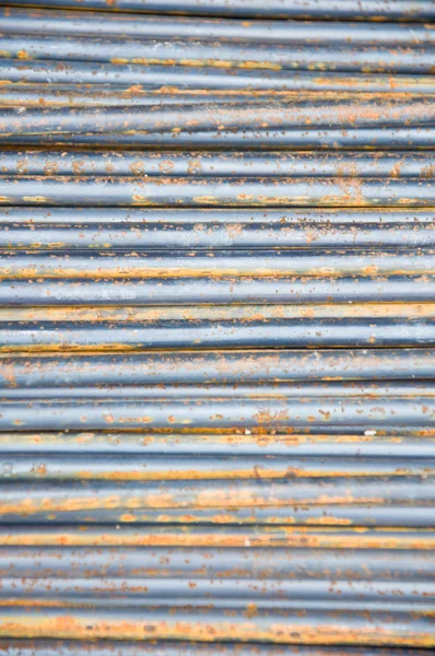 Rdza na pręt ze stali — Zdjęcie stockowe