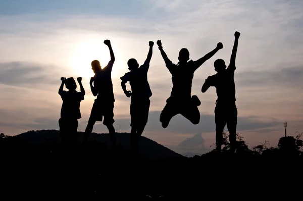 Victory together — Stock Photo, Image