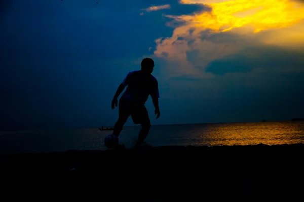 Beach soccer — Stock Photo, Image