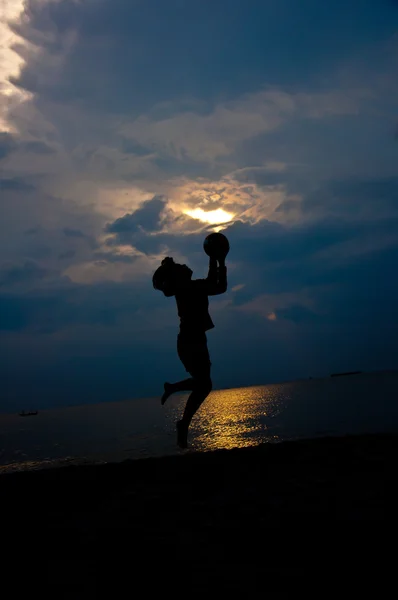 Välkommen på stranden — Stockfoto