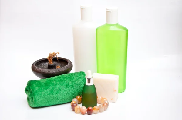 Spa set for beauty — Stock Photo, Image